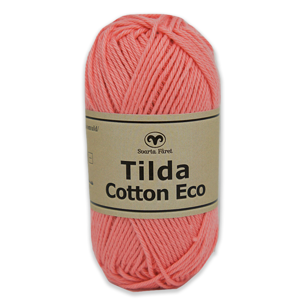 Tilda Cotton Eco 236 - Lys Koral (Kun 6 stk. tilbage)