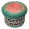 Cotton Flowers 433A - Mint/Gul/Rosa