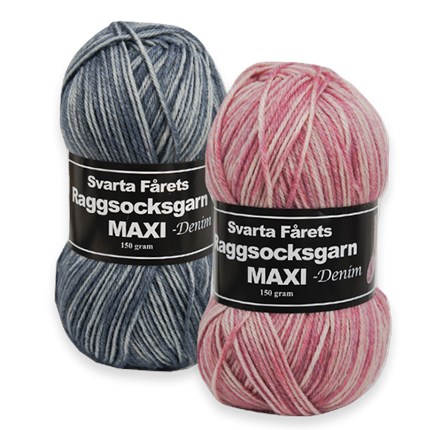 Raggsock garn maxi denim svarta fåret.png